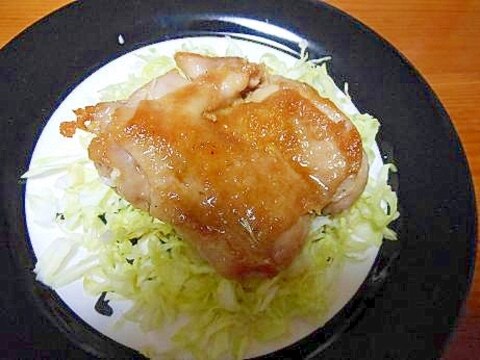 鶏もも肉のバルサミコソース